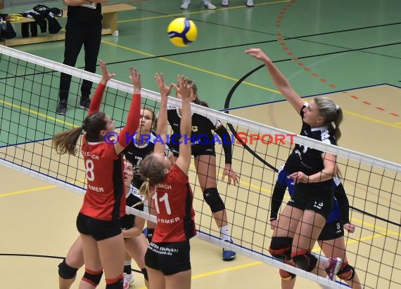 Volleyball Damen 3. Liga Süd SV Sinsheim vs TV Lebach Saison 2019/20 (© Siegfried)