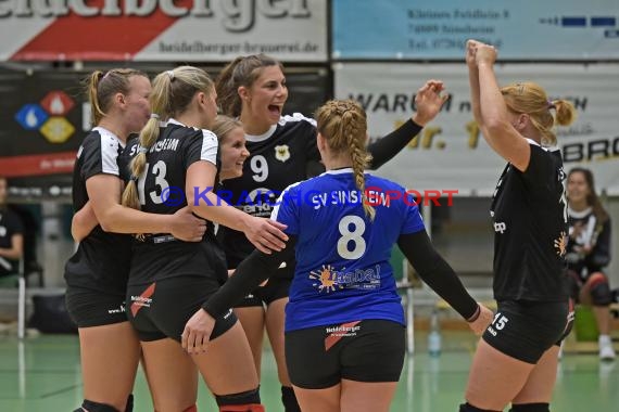 Volleyball Damen 3. Liga Süd SV Sinsheim vs TV Lebach Saison 2019/20 (© Siegfried)