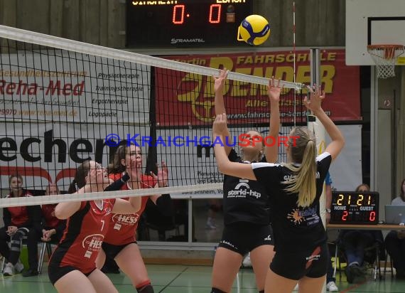 Volleyball Damen 3. Liga Süd SV Sinsheim vs TV Lebach Saison 2019/20 (© Siegfried)