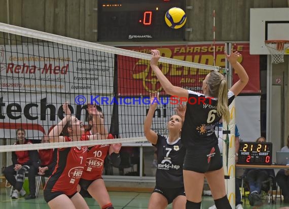 Volleyball Damen 3. Liga Süd SV Sinsheim vs TV Lebach Saison 2019/20 (© Siegfried)