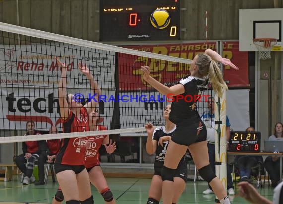 Volleyball Damen 3. Liga Süd SV Sinsheim vs TV Lebach Saison 2019/20 (© Siegfried)