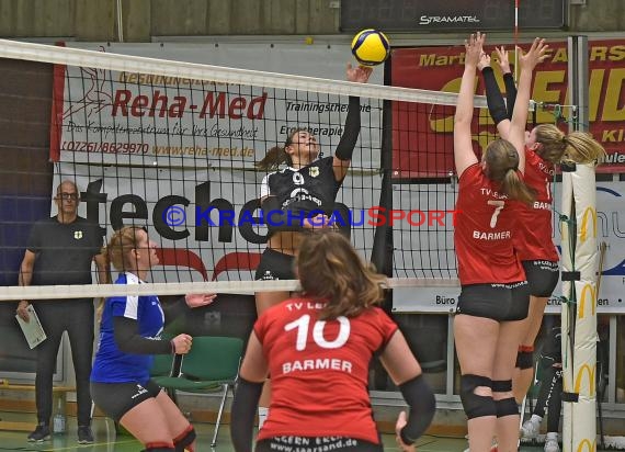 Volleyball Damen 3. Liga Süd SV Sinsheim vs TV Lebach Saison 2019/20 (© Siegfried)