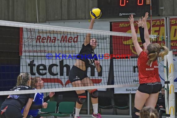 Volleyball Damen 3. Liga Süd SV Sinsheim vs TV Lebach Saison 2019/20 (© Siegfried)