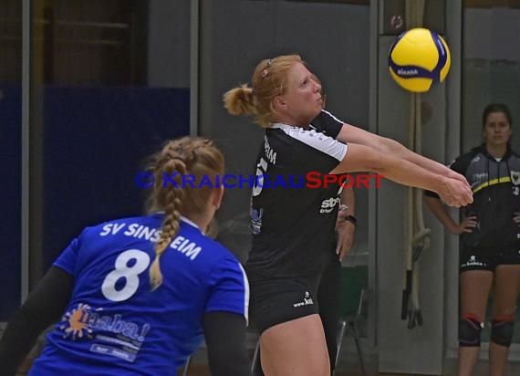 Volleyball Damen 3. Liga Süd SV Sinsheim vs TV Lebach Saison 2019/20 (© Siegfried)