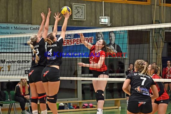 Volleyball Damen 3. Liga Süd SV Sinsheim vs TV Lebach Saison 2019/20 (© Siegfried)