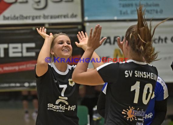 Volleyball Damen 3. Liga Süd SV Sinsheim vs TV Lebach Saison 2019/20 (© Siegfried)