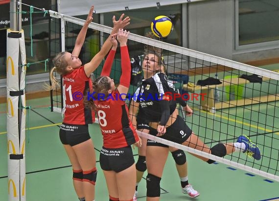 Volleyball Damen 3. Liga Süd SV Sinsheim vs TV Lebach Saison 2019/20 (© Siegfried)