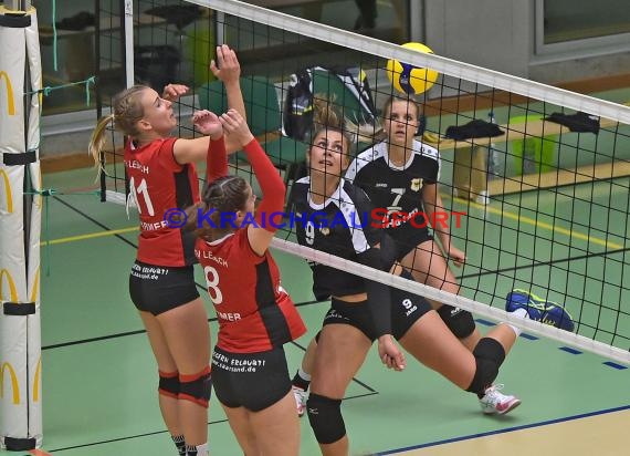 Volleyball Damen 3. Liga Süd SV Sinsheim vs TV Lebach Saison 2019/20 (© Siegfried)