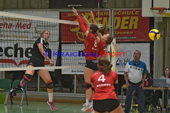 Volleyball Damen 3. Liga Süd SV Sinsheim vs TV Lebach Saison 2019/20 (© Siegfried)