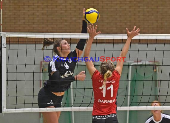 Volleyball Damen 3. Liga Süd SV Sinsheim vs TV Lebach Saison 2019/20 (© Siegfried)