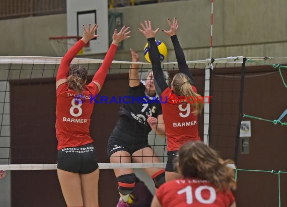 Volleyball Damen 3. Liga Süd SV Sinsheim vs TV Lebach Saison 2019/20 (© Siegfried)