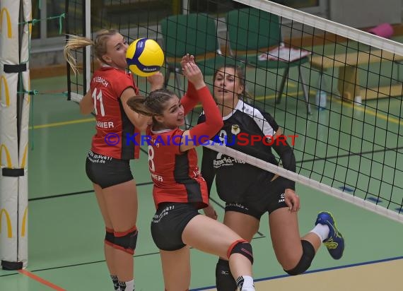 Volleyball Damen 3. Liga Süd SV Sinsheim vs TV Lebach Saison 2019/20 (© Siegfried)