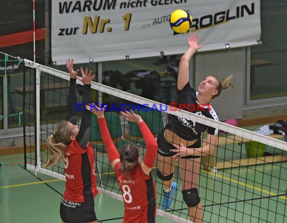 Volleyball Damen 3. Liga Süd SV Sinsheim vs TV Lebach Saison 2019/20 (© Siegfried)