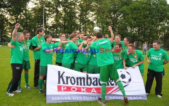 FC Zuzenhausen II - SG Waibstadt 28.05.2014 Finale Krombacher Pokal (© Siegfried)