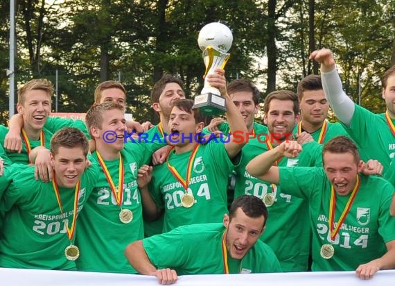 FC Zuzenhausen II - SG Waibstadt 28.05.2014 Finale Krombacher Pokal (© Siegfried)