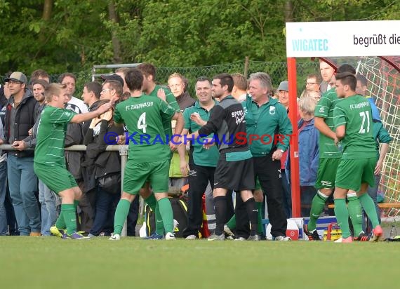 FC Zuzenhausen II - SG Waibstadt 28.05.2014 Finale Krombacher Pokal (© Siegfried)