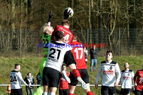 19/20 Verbandsliga Nordbaden VfB Eppingen vs FC Germania Friedrichstal (© Siegfried Lörz)