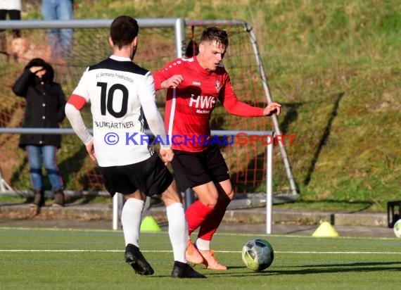 19/20 Verbandsliga Nordbaden VfB Eppingen vs FC Germania Friedrichstal (© Siegfried Lörz)