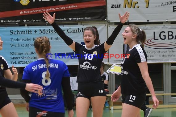 Volleyball Damen 3. Liga Süd SV Sinsheim vs TSV GA Stuttgart (© Siegfried Lörz)