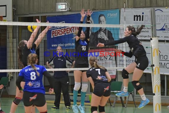 Volleyball Damen 3. Liga Süd SV Sinsheim vs TSV GA Stuttgart (© Siegfried Lörz)