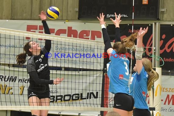 Volleyball Damen 3. Liga Süd SV Sinsheim gegen VC Wiesbaden II - 07.04.2018 (© Siegfried)