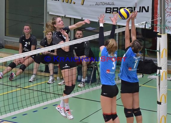 Volleyball Damen 3. Liga Süd SV Sinsheim gegen VC Wiesbaden II - 07.04.2018 (© Siegfried)