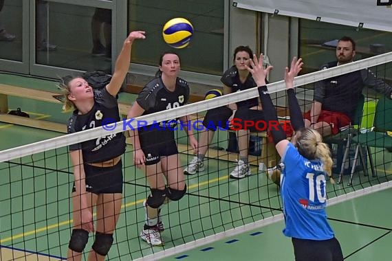 Volleyball Damen 3. Liga Süd SV Sinsheim gegen VC Wiesbaden II - 07.04.2018 (© Siegfried)