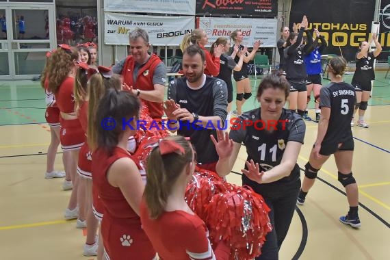 Volleyball Damen 3. Liga Süd SV Sinsheim gegen VC Wiesbaden II - 07.04.2018 (© Siegfried)