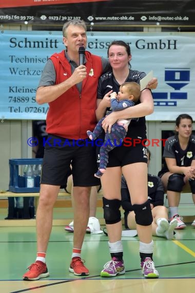 Volleyball Damen 3. Liga Süd SV Sinsheim gegen VC Wiesbaden II - 07.04.2018 (© Siegfried)