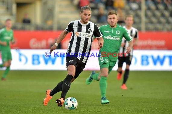 2. BL - 17/18 - SV Sandhausen vs. SpVgg Greuther Fuerth (© Kraichgausport / Loerz)