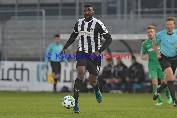 2. BL - 17/18 - SV Sandhausen vs. SpVgg Greuther Fuerth (© Kraichgausport / Loerz)