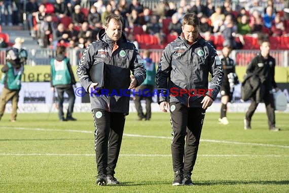 2. BL - 17/18 - SV Sandhausen vs. SpVgg Greuther Fuerth (© Kraichgausport / Loerz)