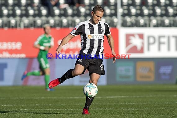 2. BL - 17/18 - SV Sandhausen vs. SpVgg Greuther Fuerth (© Kraichgausport / Loerz)