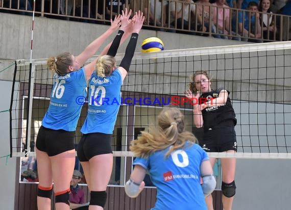 Volleyball Damen 3. Liga Süd SV Sinsheim gegen VC Wiesbaden II - 07.04.2018 (© Siegfried)