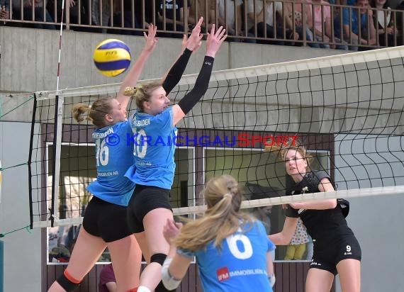 Volleyball Damen 3. Liga Süd SV Sinsheim gegen VC Wiesbaden II - 07.04.2018 (© Siegfried)