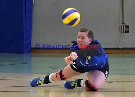 Volleyball Damen 3. Liga Süd SV Sinsheim gegen VC Wiesbaden II - 07.04.2018 (© Siegfried)