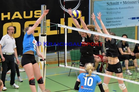 Volleyball Damen 3. Liga Süd SV Sinsheim gegen VC Wiesbaden II - 07.04.2018 (© Siegfried)