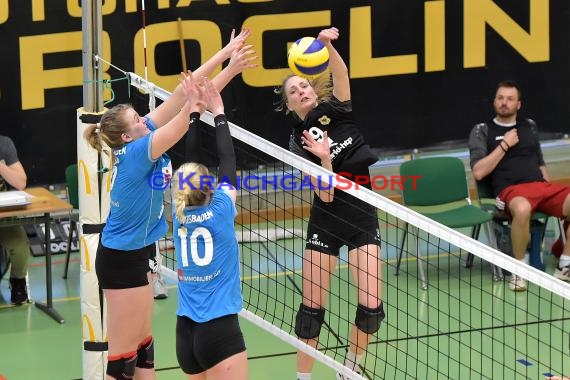 Volleyball Damen 3. Liga Süd SV Sinsheim gegen VC Wiesbaden II - 07.04.2018 (© Siegfried)