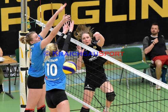 Volleyball Damen 3. Liga Süd SV Sinsheim gegen VC Wiesbaden II - 07.04.2018 (© Siegfried)