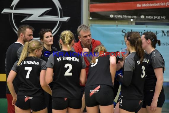 Volleyball Damen 3. Liga Süd SV Sinsheim gegen VC Wiesbaden II - 07.04.2018 (© Siegfried)