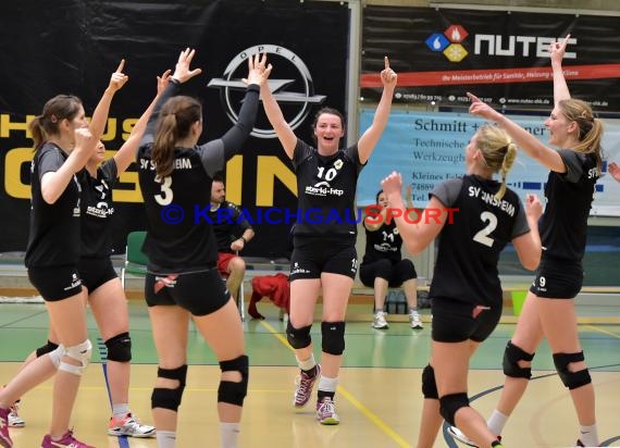 Volleyball Damen 3. Liga Süd SV Sinsheim gegen VC Wiesbaden II - 07.04.2018 (© Siegfried)