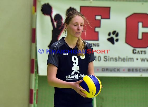 Volleyball Damen 3. Liga Süd SV Sinsheim gegen VC Wiesbaden II - 07.04.2018 (© Siegfried)