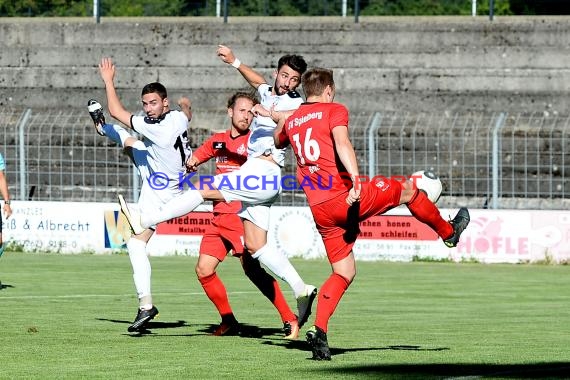 Badischer Pokal VfB Eppingen vs SV Spielberg (© Siegfried Lörz)