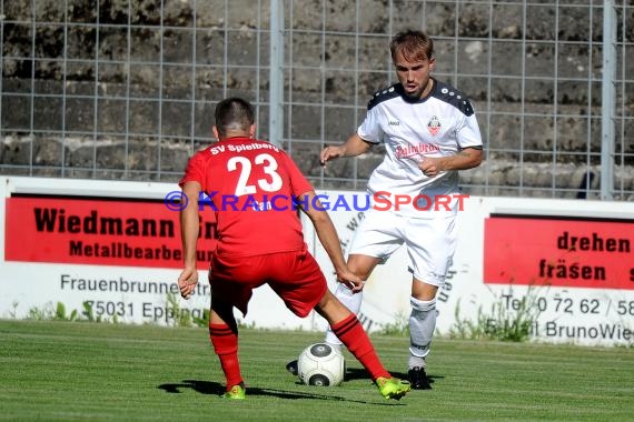 Badischer Pokal VfB Eppingen vs SV Spielberg (© Siegfried Lörz)