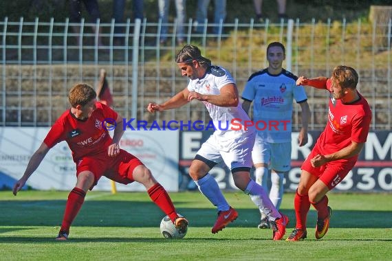 Badischer Pokal VfB Eppingen vs SV Spielberg (© Siegfried Lörz)