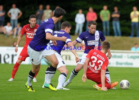 Endspiel FC Astoria Walldorf - FC Nöttingen Krombacher Pokal Baden in Kirrlach (© Siegfried)