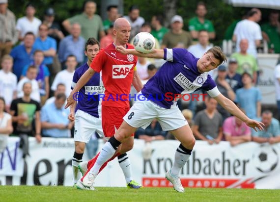 Endspiel FC Astoria Walldorf - FC Nöttingen Krombacher Pokal Baden in Kirrlach (© Siegfried)