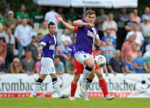 Endspiel FC Astoria Walldorf - FC Nöttingen Krombacher Pokal Baden in Kirrlach (© Siegfried)