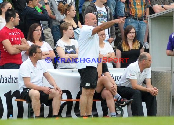 Endspiel FC Astoria Walldorf - FC Nöttingen Krombacher Pokal Baden in Kirrlach (© Siegfried)