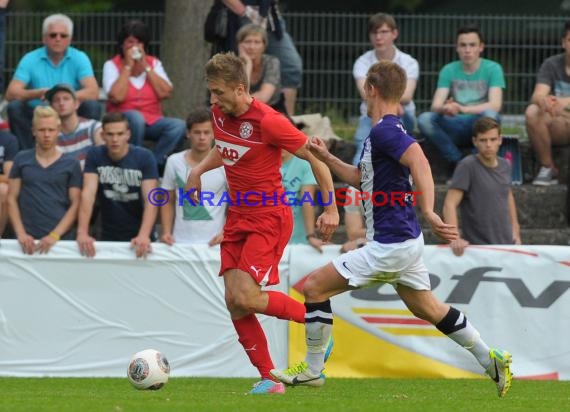 Endspiel FC Astoria Walldorf - FC Nöttingen Krombacher Pokal Baden in Kirrlach (© Siegfried)